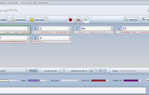 Microsoft Songsmith screenshot 2