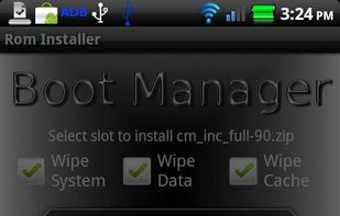 Boot Manager screenshot 2