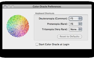 Preferences window (Mac)
