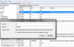 Editing MSIL Instructions