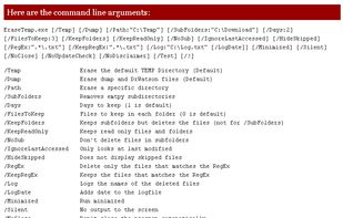 Command Line Arguments