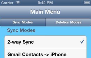 Contacts Sync screenshot 1