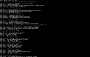 Search Packages (apt-cache search)