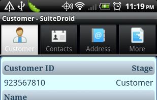 SuiteDroid for NetSuite screenshot 1