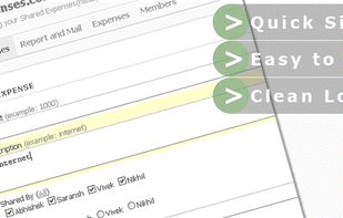 Expenses.co.in screenshot 1