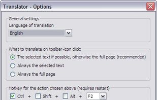 Google Translator for Firefox screenshot 2