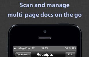 Scan, process and manage multi-page documents on the go 