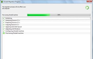 Zinstall XP7 screenshot 3