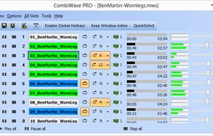 Combiwave JinglePlayer and Audio Cart Machine