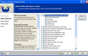 BatchPurifier screenshot 1