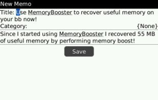 New Memo