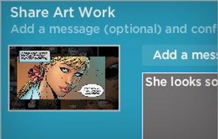 Spot a great panel? Clip it and send it to Facebook.