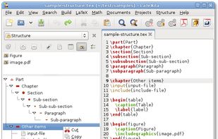 Latexila screenshot 2