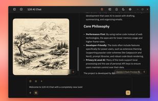 Liquid glass UI, multiple app themes
