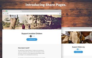Share pages. Allow users to subscribe and easily tweet your content!