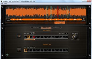 Desktop version, Riff Builder tab