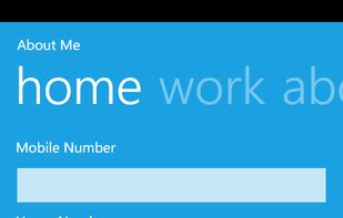 About Me screenshot 1