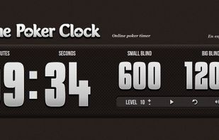 The Poker Clock timer