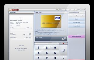 Integrated payment solutions.