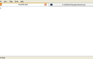 FireCMD user interface