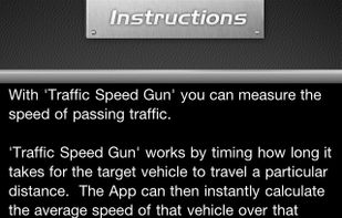Traffic Speed Gun screenshot 1