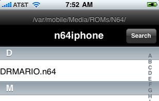 N64iphone screenshot 1