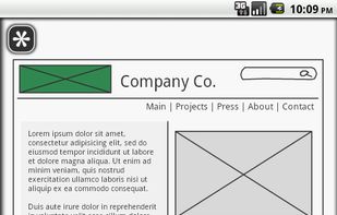 Mockups for Android screenshot 1