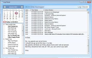 All In One Keylogger Keystrokes logger.