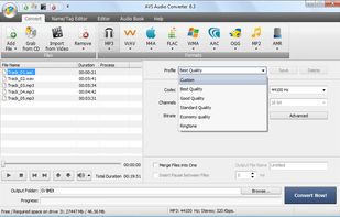 AVS Audio Converter screenshot 1