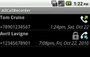 AllCallRecorder screenshot 1