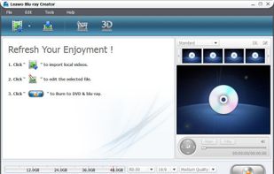Leawo Blu-ray Creator screenshot 1
