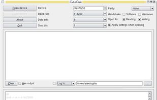 CuteCom screenshot 1