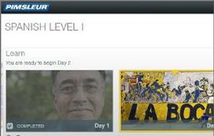 PIMSLEUR UNLIMITED screenshot 1