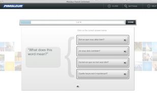 PIMSLEUR UNLIMITED screenshot 1