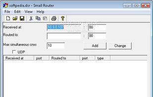 Set up connections & add/change IPs/ports