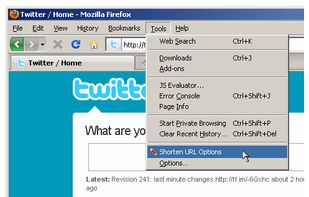 Open the options dialog