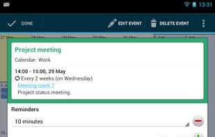 Touch Calendar screenshot 2