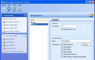 Quick ‘n Easy FTP Server screenshot 2