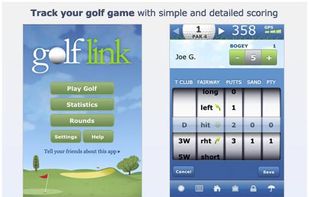 GolfLink Game Tracker screenshot 1
