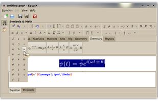 EqualX Symbols & Math Panel Lots of symbols... lots of useful equations - just a click away 