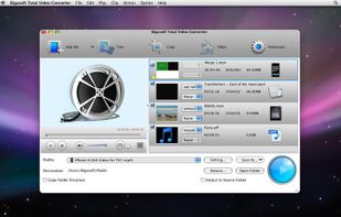 Bigasoft Total Video Converter screenshot 1