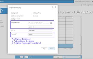 Signing Ceremony step 2