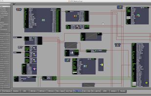 Example Isadora document (patching enviroment)