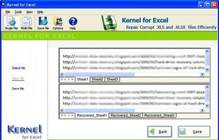 Kernel for Excel Repair screenshot 2