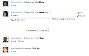 Symbyoz Happy Birthdays screenshot 1