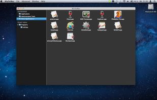 A list of installed Windows programs