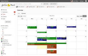 Tasks and shared calendars