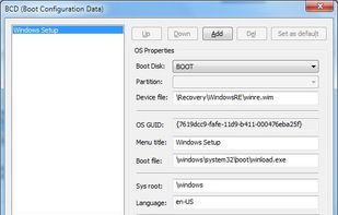 Bootice screenshot 2