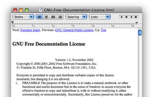 TextEdit main interface (Outdated)