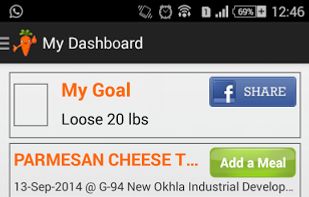 Careot Nutrition Tracker screenshot 1